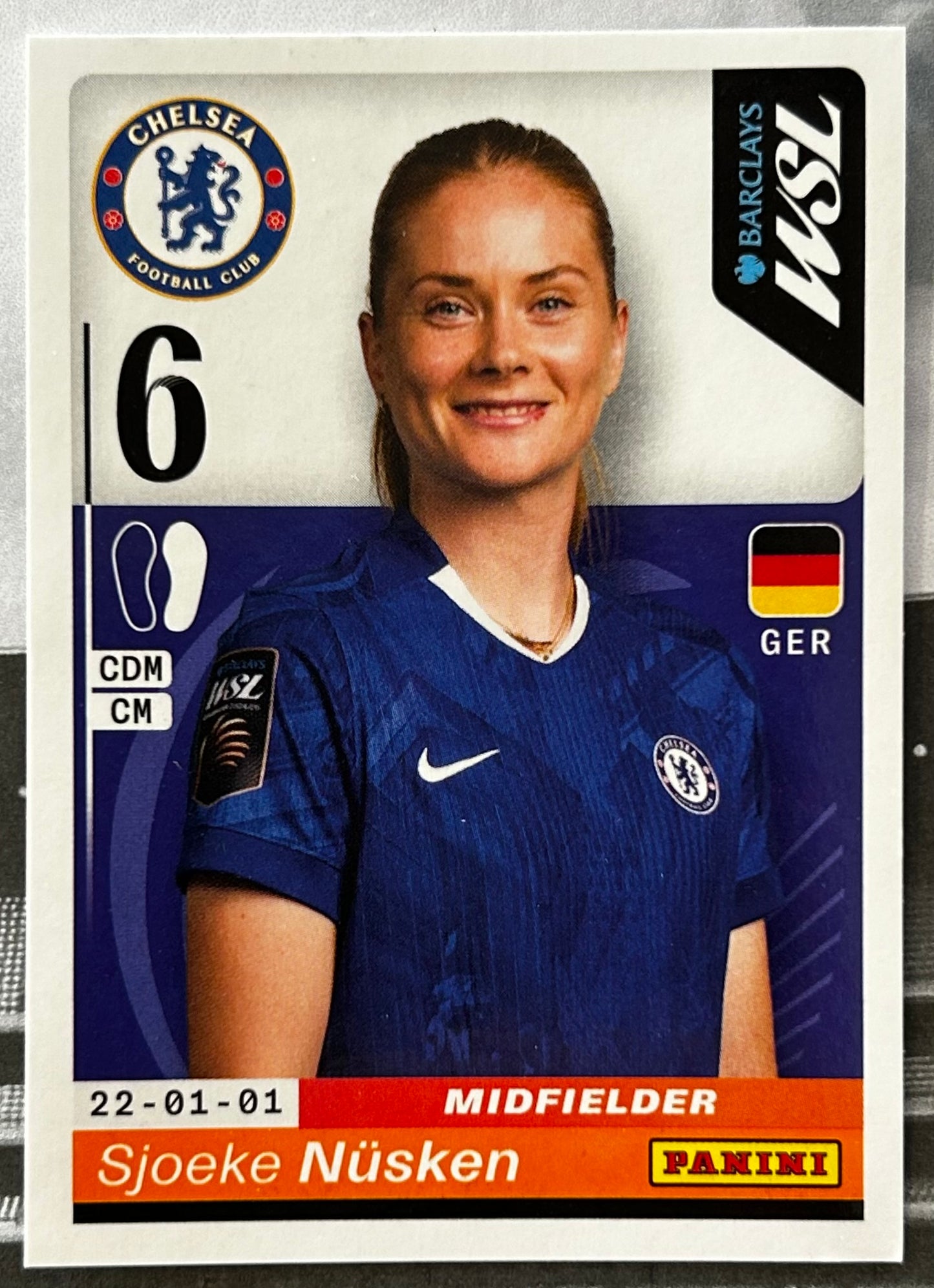 Panini Barclays Women's Super League 2026 Sticker Collection - SINGLE STICKERS (#38 - #235)