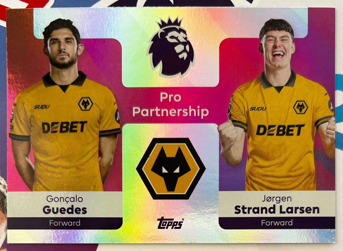 Topps Premier League 2026 Debut Edition - Single PRO PARTNERSHIPS Insert Cards #361 - #380