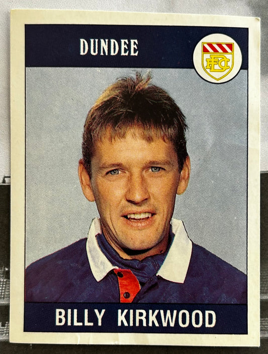 Panini Football 90 Sticker - BILLY KIRKWOOD (DUNDEE) #362