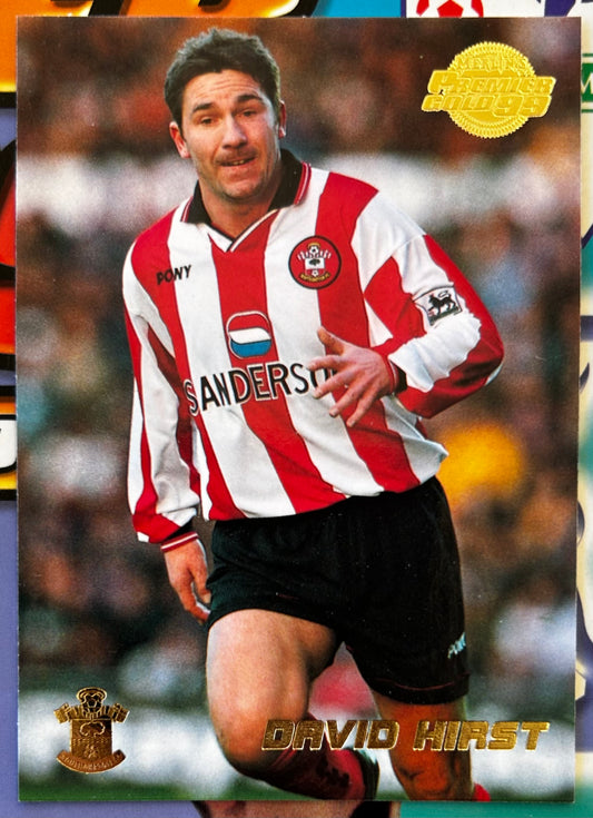 Merlin's Premier Gold 99 Trading Cards - DAVID HIRST (SOUTHAMPTON) #127