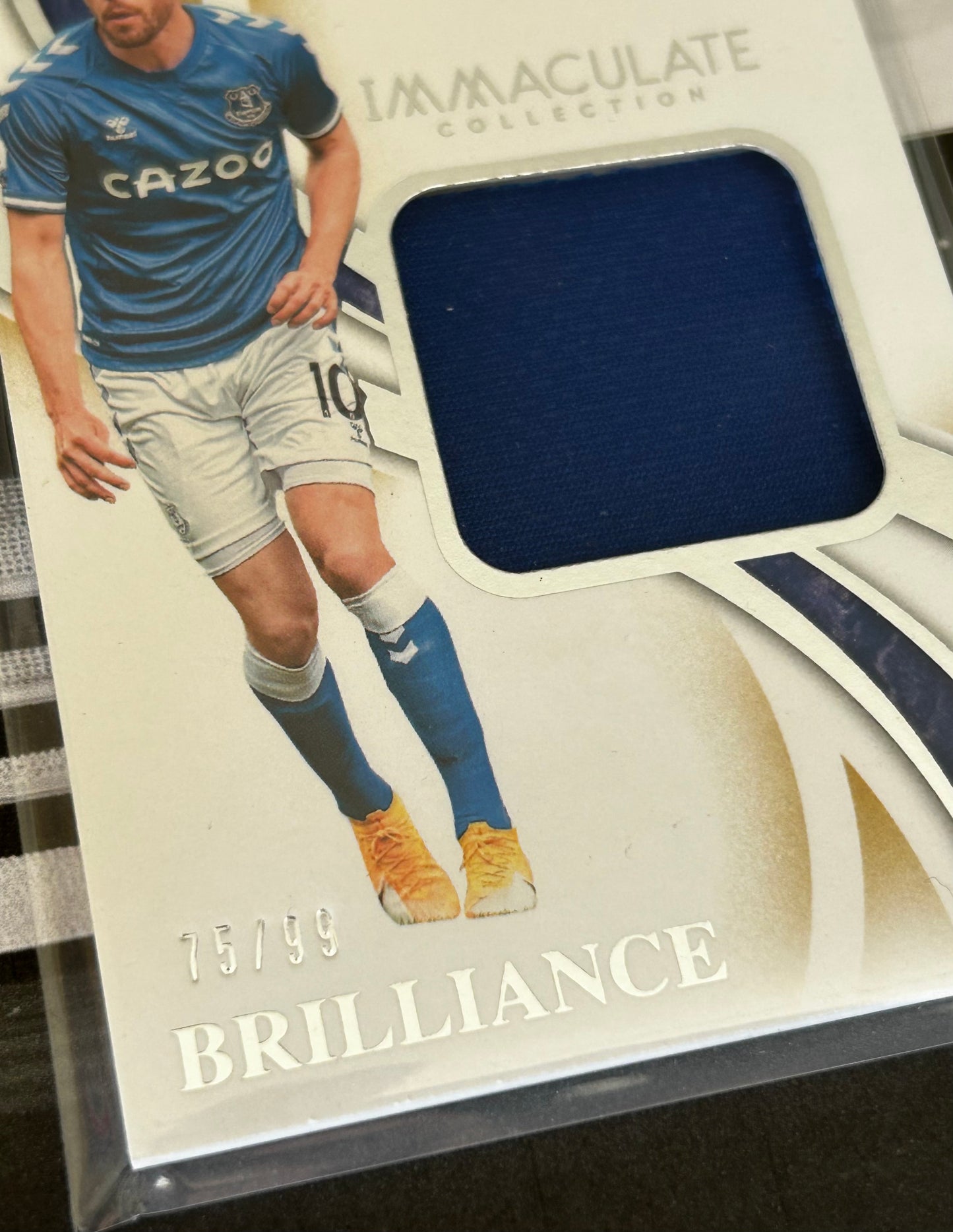 2020 Panini Immaculate Collection Soccer - GYLFI SIGURDSSON (EVERTON) Brilliance Patch B-GS /99
