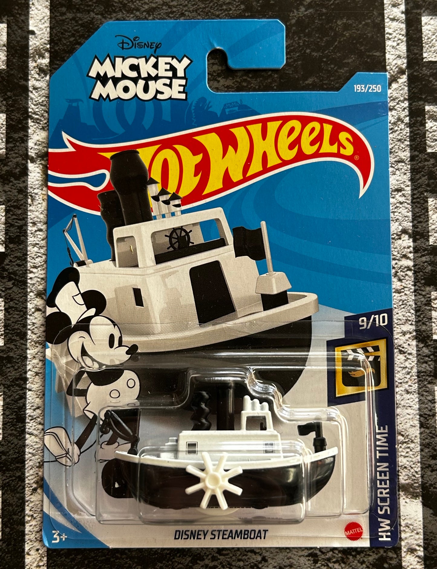 Mattel Hot Wheels Diecast Basic 1:64 - Disney Steamboat HW Screen Time GRX18-M7C5