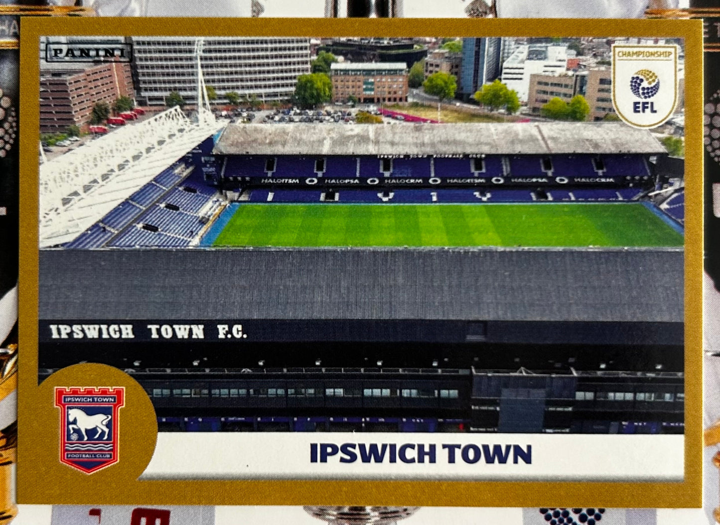 Panini EFL 2025-26 Sticker Collection - Single IPSWICH TOWN Stickers (#143 - #160)