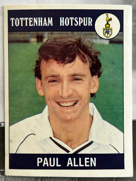 Panini Football 90 Sticker - PAUL ALLEN (TOTTENHAM HOTSPUR) #285
