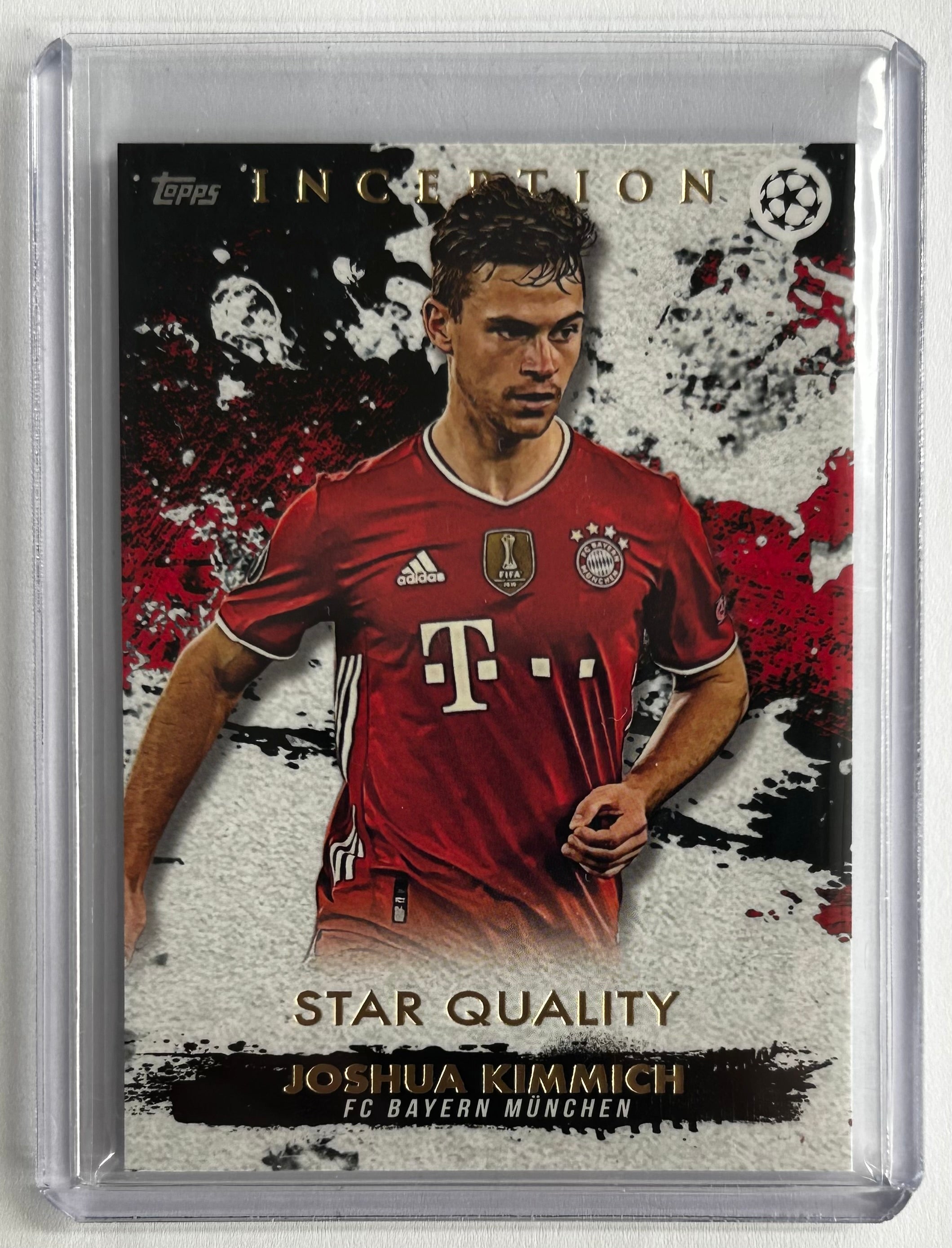 2020-21 Topps Inception UCL - JOSHUA KIMMICH (BAYERN MUNICH) Star Qual ...