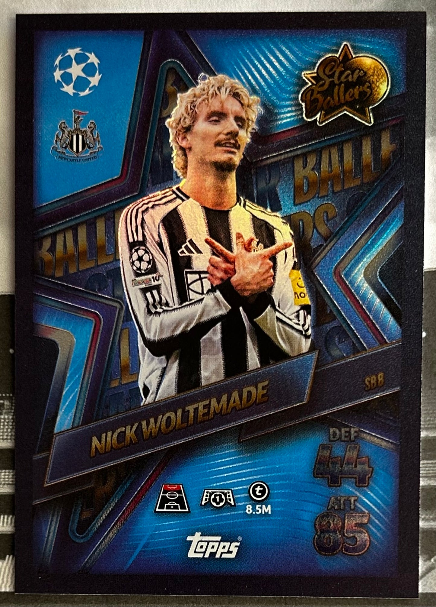 Topps 2025-26 Match Attax UEFA Update - Single STAR BALLERS Cards (SB1 - SB16)