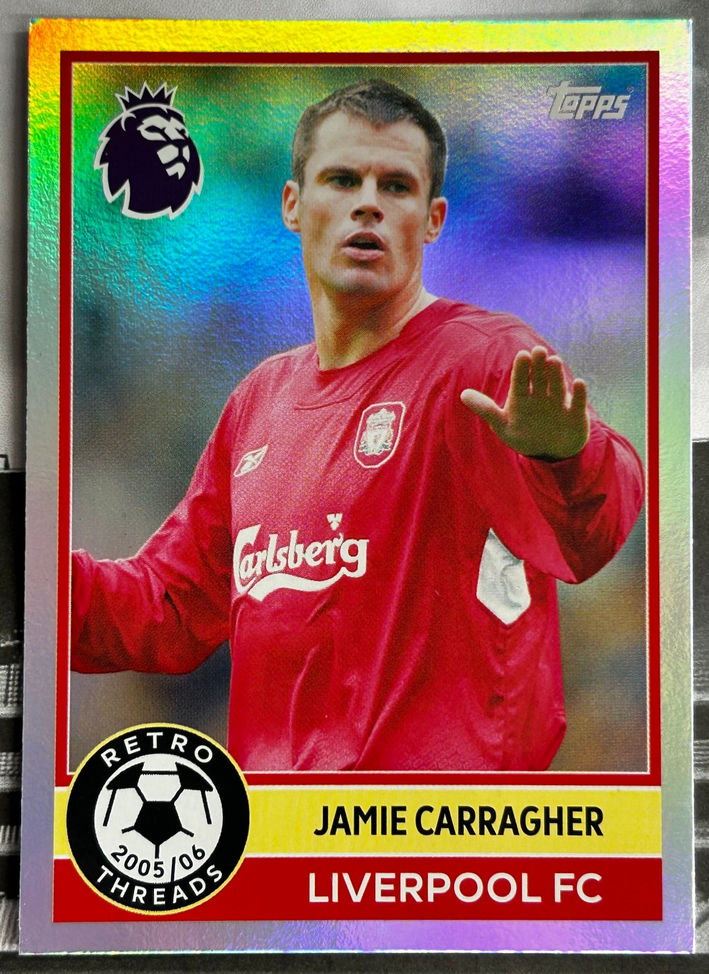 Topps Premier League 2026 Debut Edition - Single RETRO THREADS Insert Cards #381 - #400