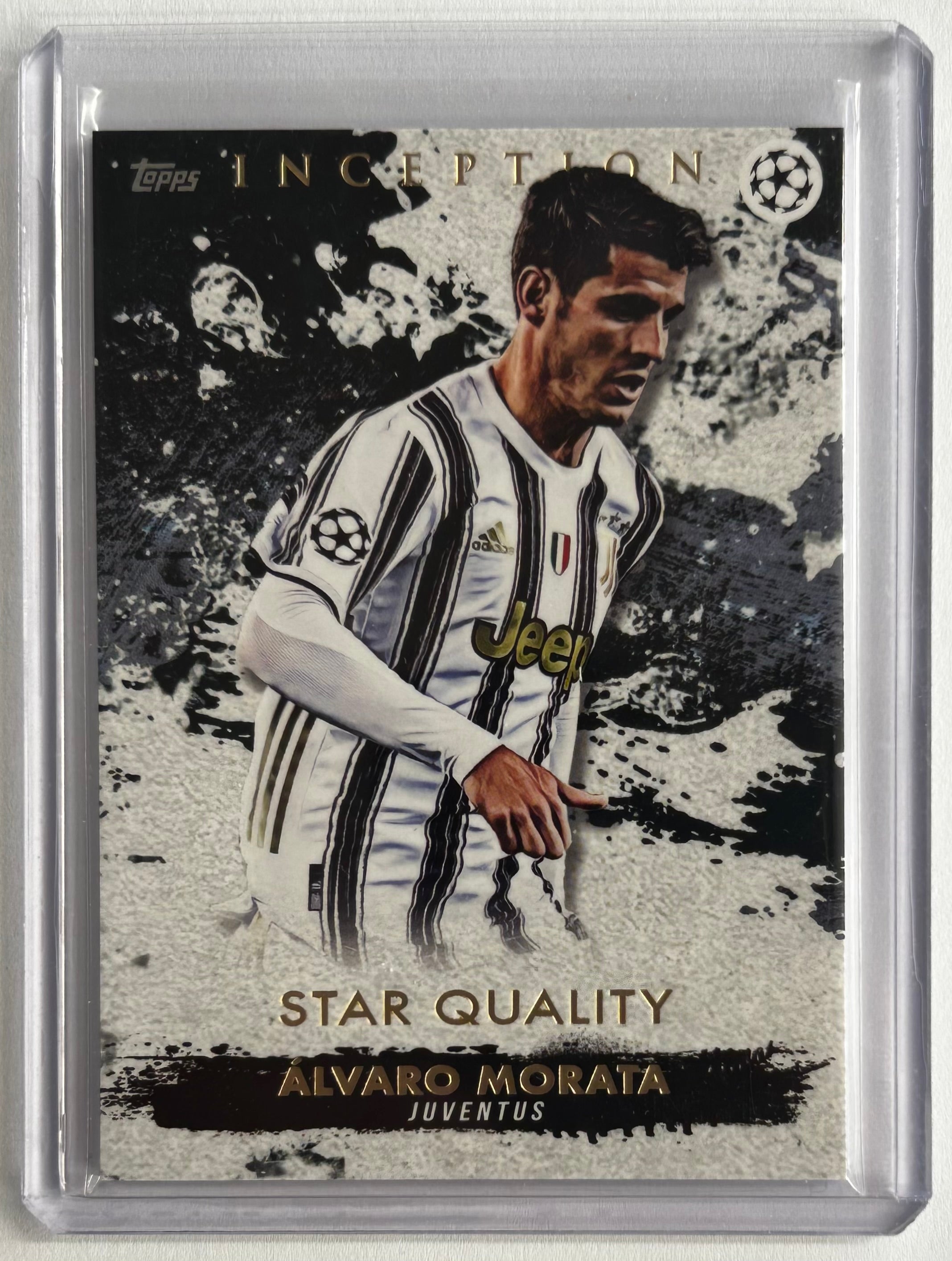 2020-21 Topps Inception UCL - ALVARO MORATA (JUVENTUS) Star Quality ...
