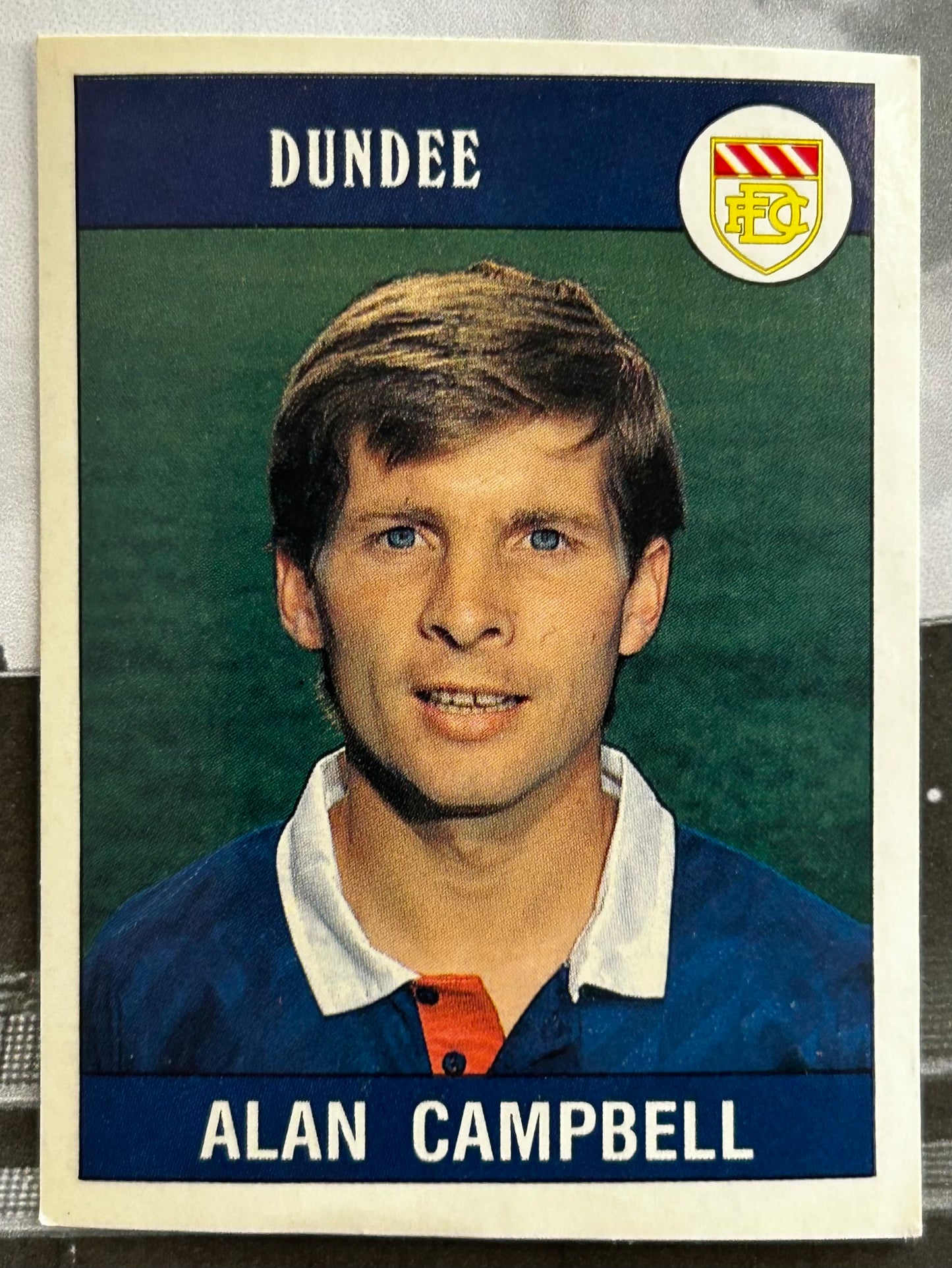 Panini Football 90 Sticker - ALAN CAMPBELL (DUNDEE) #363
