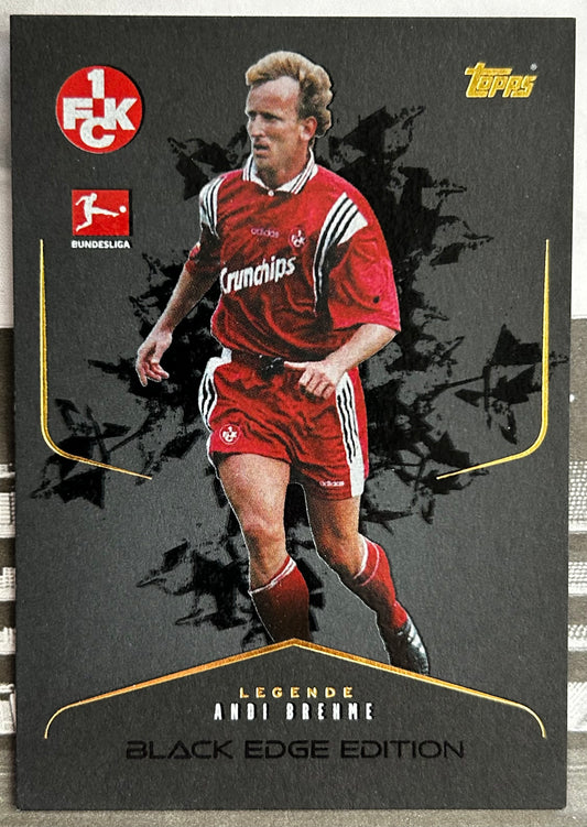 Topps Match Attax Bundesliga 2024-25 - ANDI BREHME (1. FC KAISERSLAUTERN) Black Edge Edition #LE20