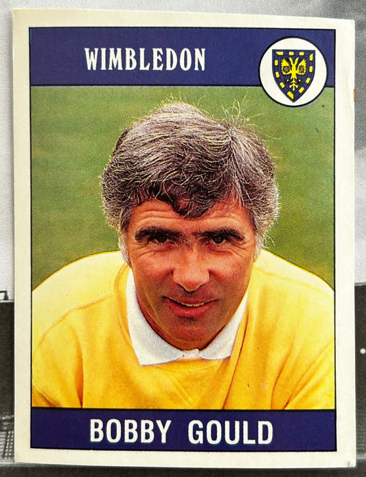 Panini Football 90 Sticker - BOBBY GOULD (WIMBLEDON) #291