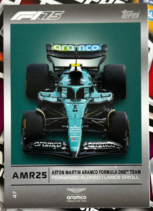 Topps F1 Turbo Attax 2025 - Single ASTON MARTIN Cards (#46 - #54)