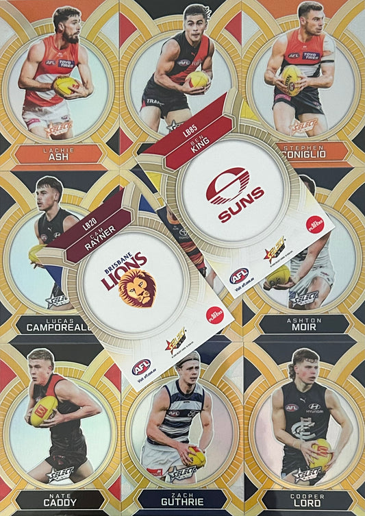 Select AFL Footy Stars 2026 - LUMINOUS Base Cards (LB1 - LB90)