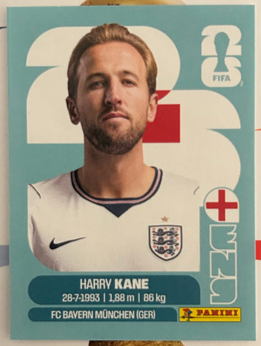 Panini FIFA World Cup 2026 Official Sticker Collection - HARRY KANE (ENGLAND) ENG18