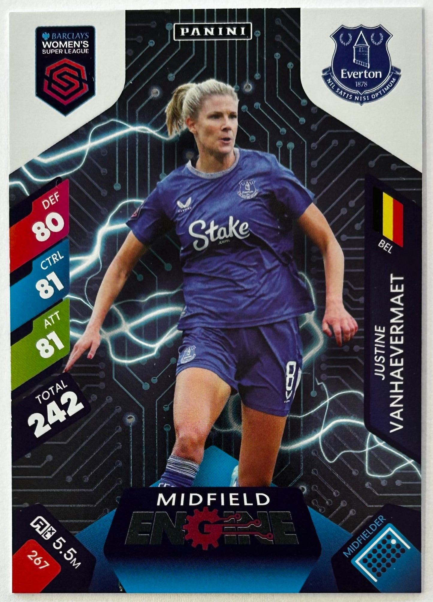 Panini Adrenalyn XL Barclays Women's Super League 2025 - Single MIDFIELD ENGINE Cards (1:4 packets) #262 - #273