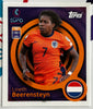 Topps UEFA Women's EURO 2025 Sticker Collection - LINETH BEERENSTEYN (NETHERLANDS) WEuro Hotshot #285