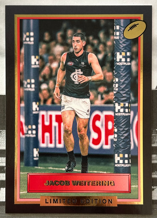 Select AFL Footy Stars 2026 - JACOB WEITERING (CARLTON) Select Rewind SR27