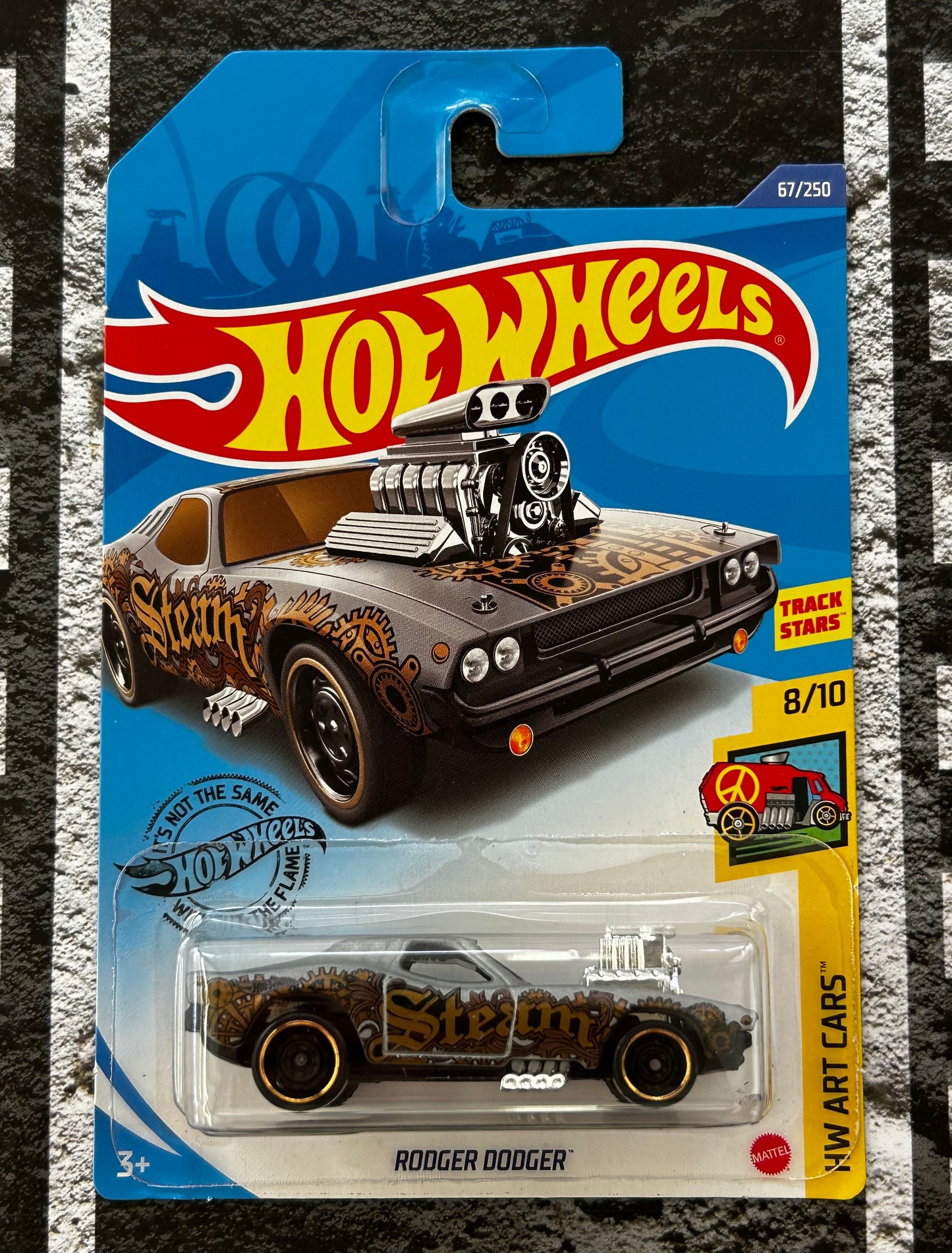 Mattel Hot Wheels Diecast Basic 1:64 - Rodger Dodger HW Art Cars