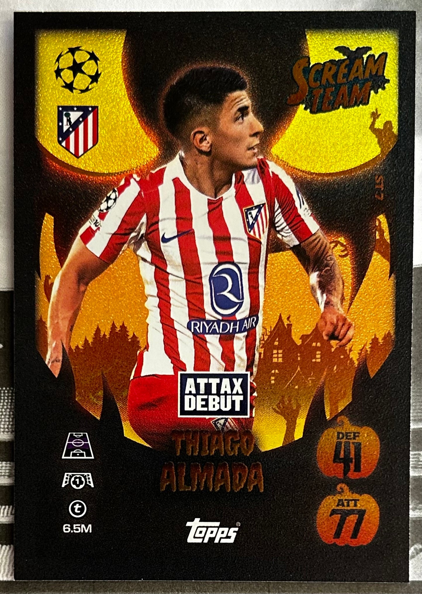 Topps 2025-26 Match Attax UEFA Update - Single SCREAM TEAM Cards (ST1 - ST16)