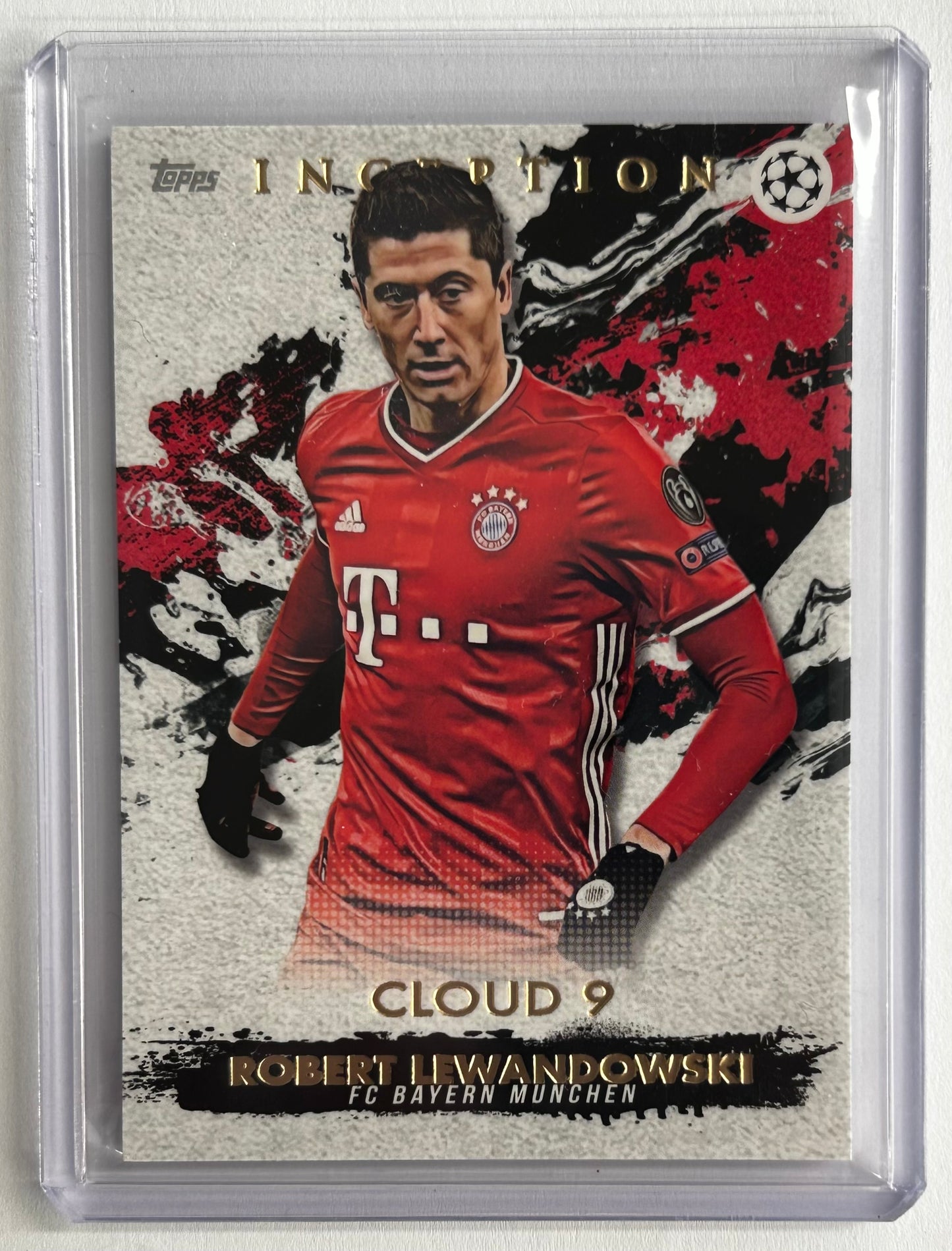 2020-21 Topps Inception UCL - ROBERT LEWANDOWSKI (BAYERN MUNICH) Cloud 9