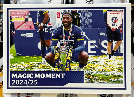 Panini EFL 2025-26 Sticker Collection - LEAGUE TWO PLAY-OFF FINAL (AFC WIMBLEDON) #16