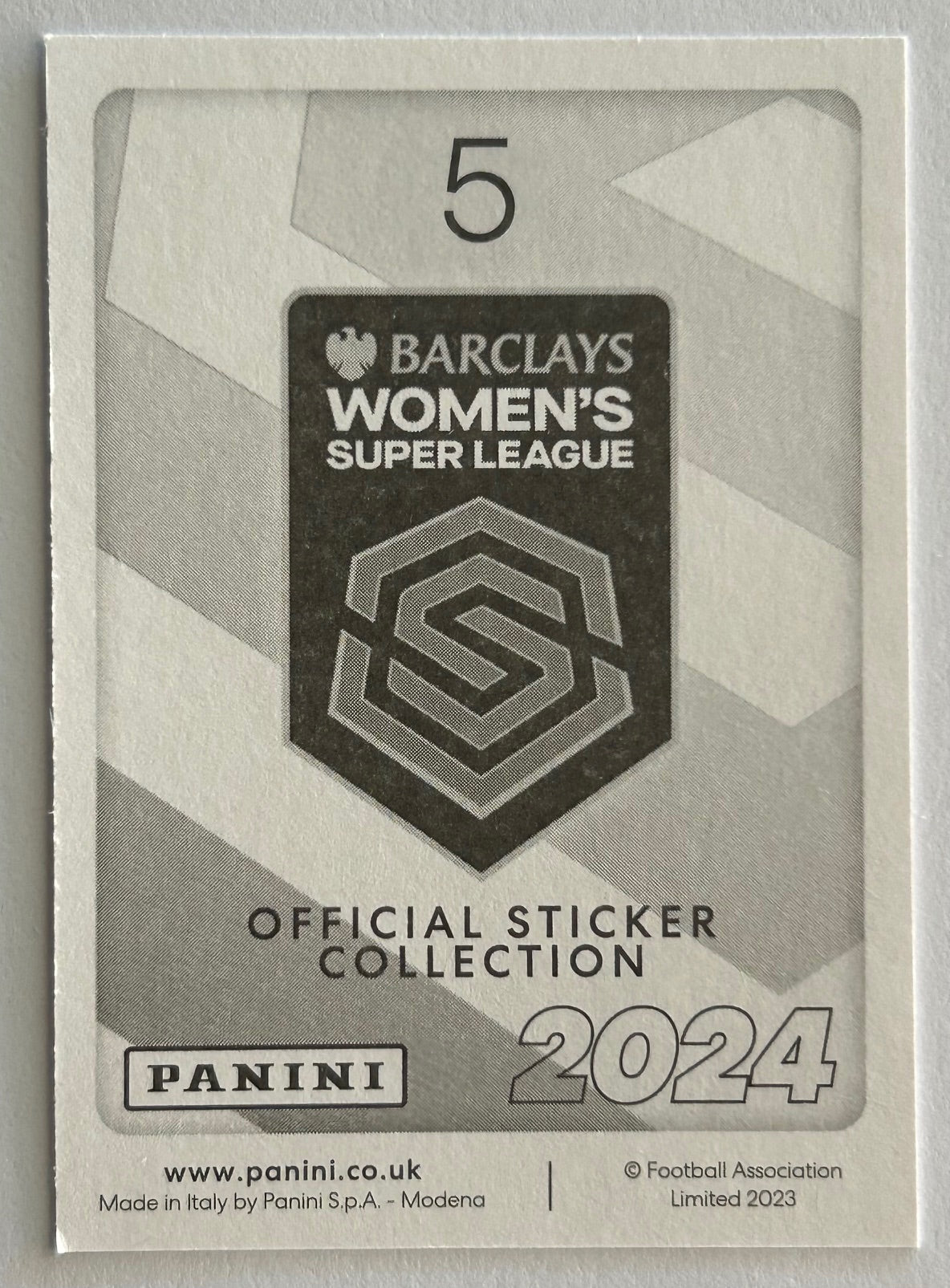 Panini Barclays Women's Super League 2024 - CONNOLLY (BRISTOL CITY) Captain Sticker #5