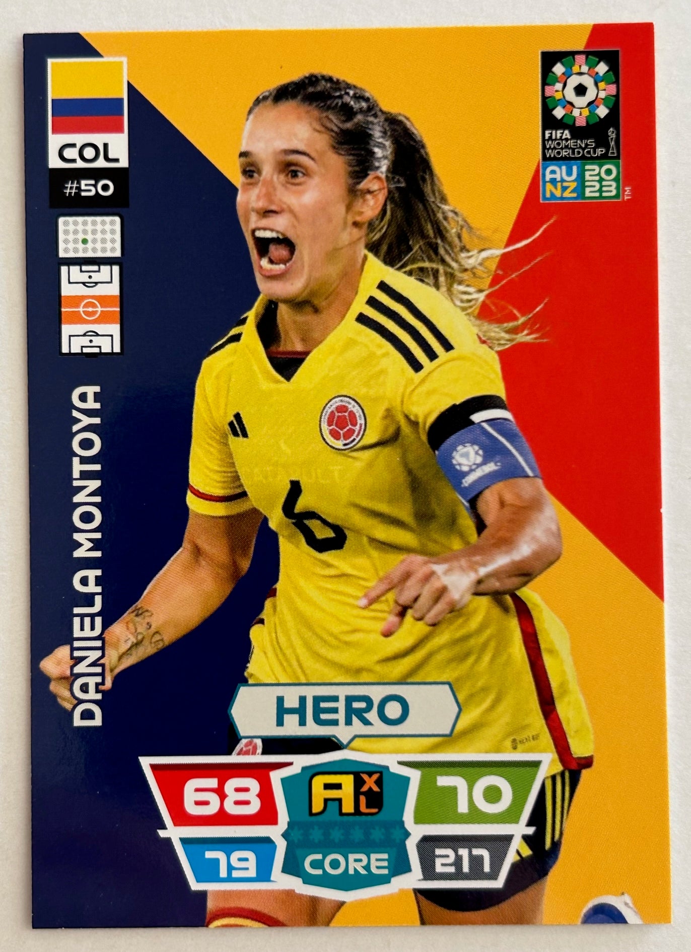 Panini Adrenalyn XL FIFA Women's World Cup 2023 - Single COLOMBIA Cards (#46 - #51)
