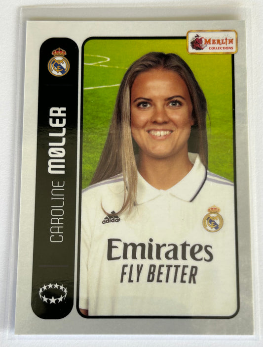 2022-23 Topps Merlin Heritage 98 UEFA - CAROLINE MOLLER (REAL MADRID) #103