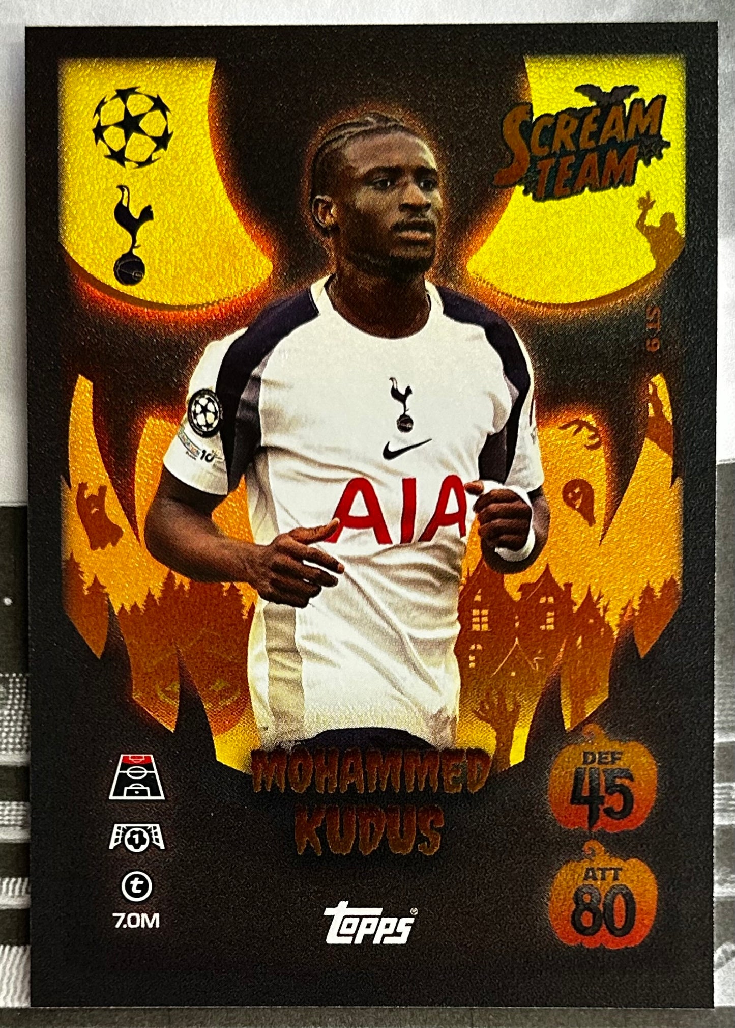 Topps 2025-26 Match Attax UEFA Update - Single SCREAM TEAM Cards (ST1 - ST16)