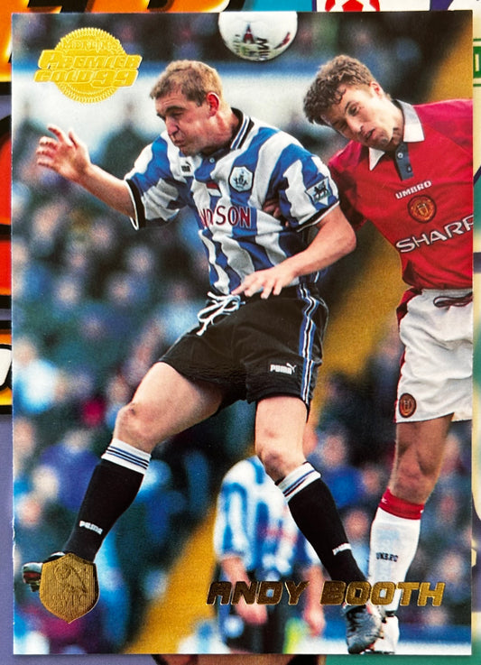 Merlin's Premier Gold 99 Trading Cards - ANDY BOOTH (SHEFFIELD WEDNESDAY) #120