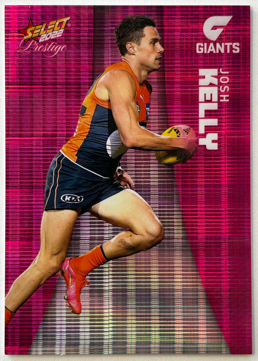 2022 AFL Select Prestige - JOSH KELLY (GWS GIANTS) Pink #70 /325