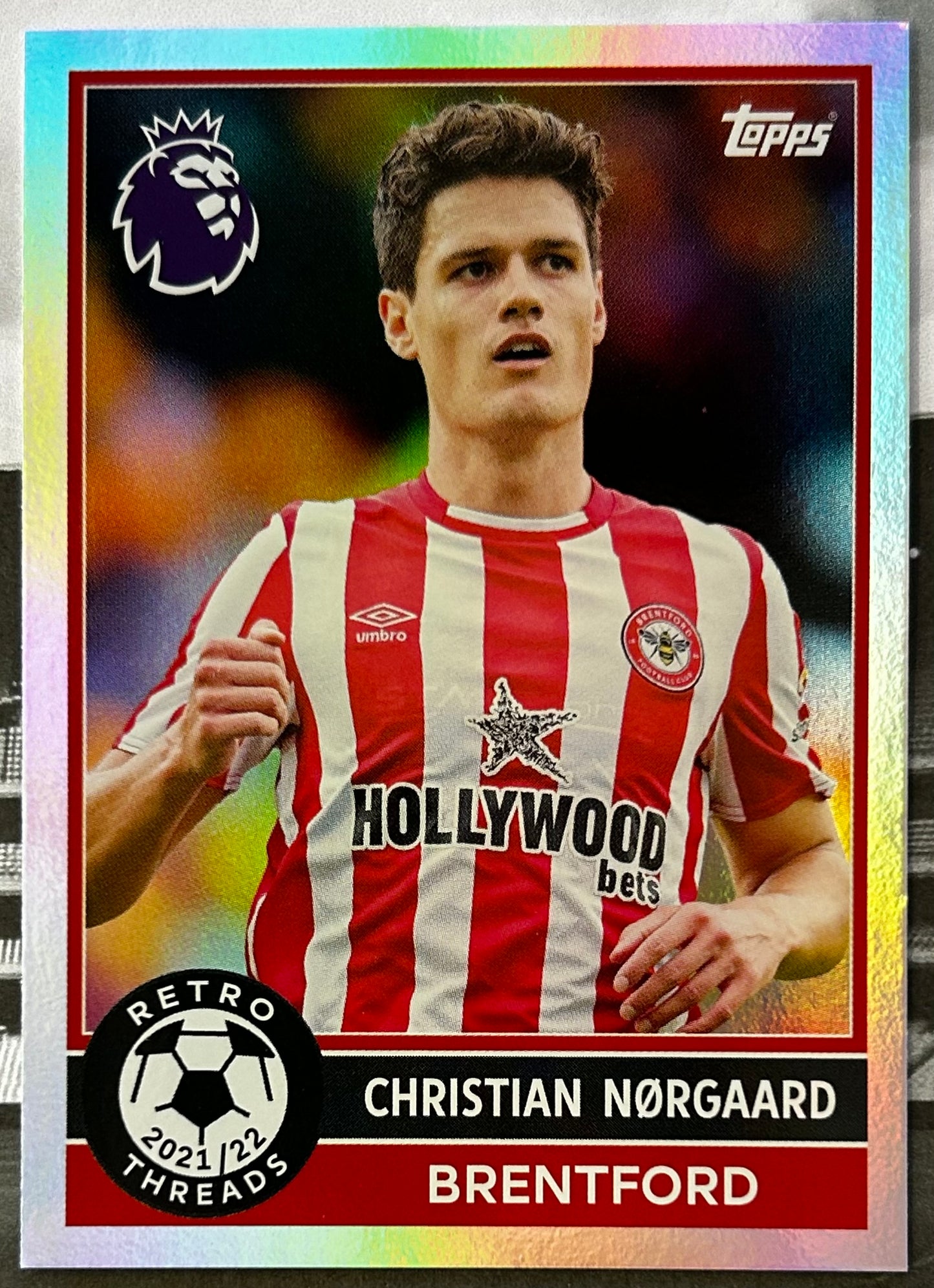 Topps Premier League 2026 Debut Edition - Single RETRO THREADS Insert Cards #381 - #400