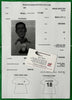 Corinthian Manufacturing Specification Form - NIGEL CLOUGH (MANCHESTER CITY) 1995-96 PL306