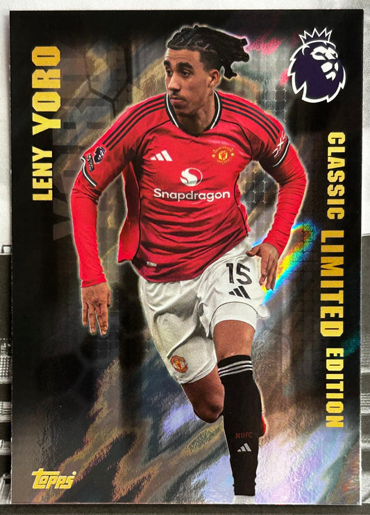Topps Premier League 2026 Debut Edition - LENY YORO (MANCHESTER UNITED) Classic Limited Edition LE13