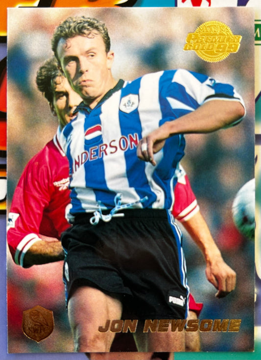 Merlin's Premier Gold 99 Trading Cards - JON NEWSOME (SHEFFIELD WEDNESDAY) #115