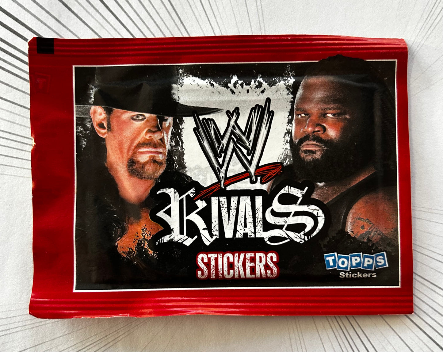 Topps WWE Rivals (2009) Sticker Collection - Sticker Packets