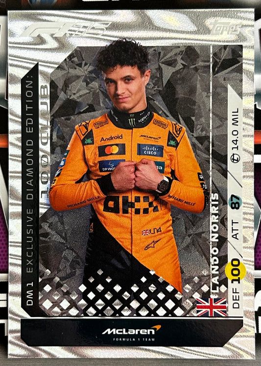 Topps F1 Turbo Attax 2025 - Single DIAMOND EDITION Mega Tin Exclusive Cards (#DM1 - #DM5)