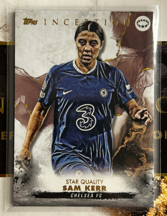 Topps UEFA Inception 2023 - SAM KERR (CHELSEA) UWCL Base