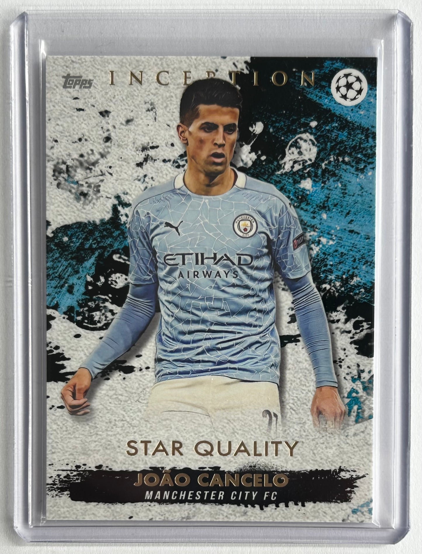 2020-21 Topps Inception UCL - JOAO CANCELO (MAN CITY) Star Quality