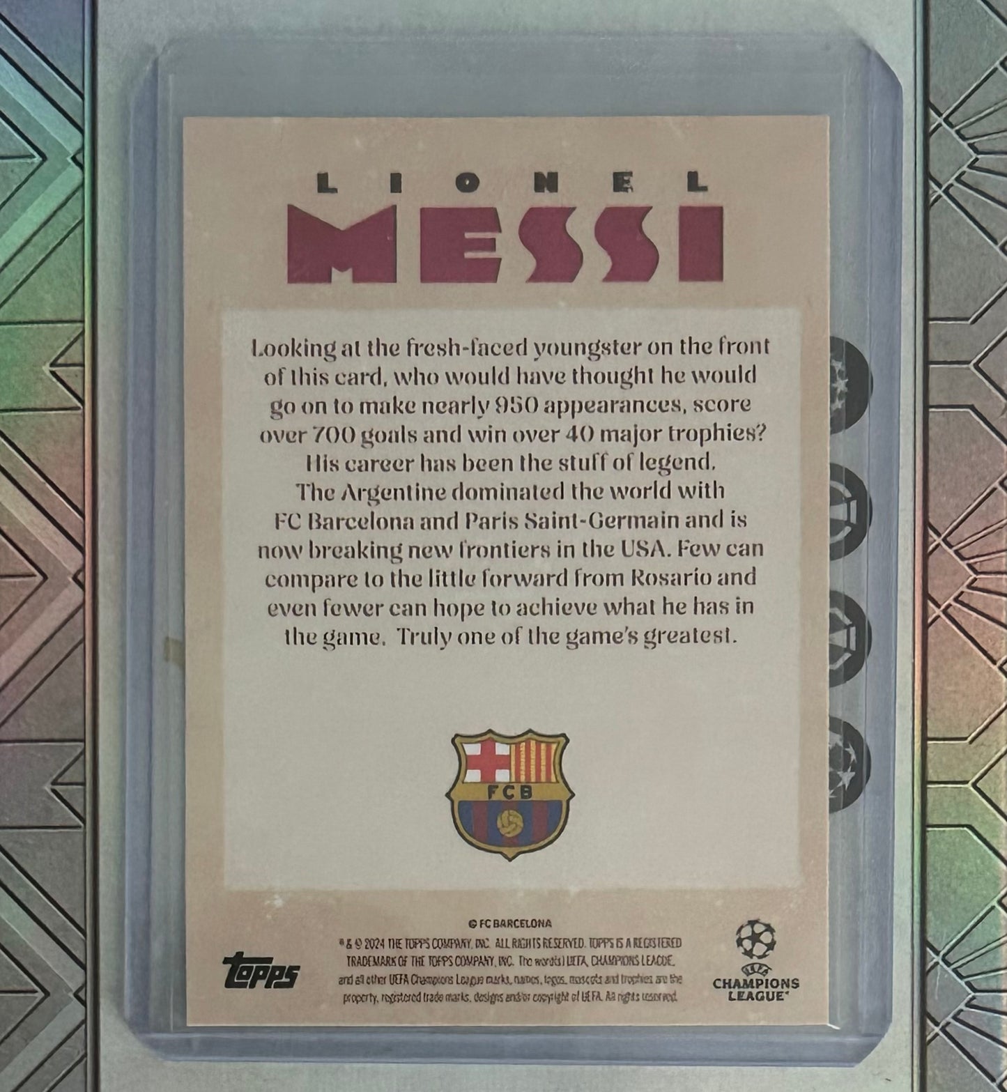 Topps UCC Deco 2024-25 - Single FC BARCELONA Cards (Base & Inserts)