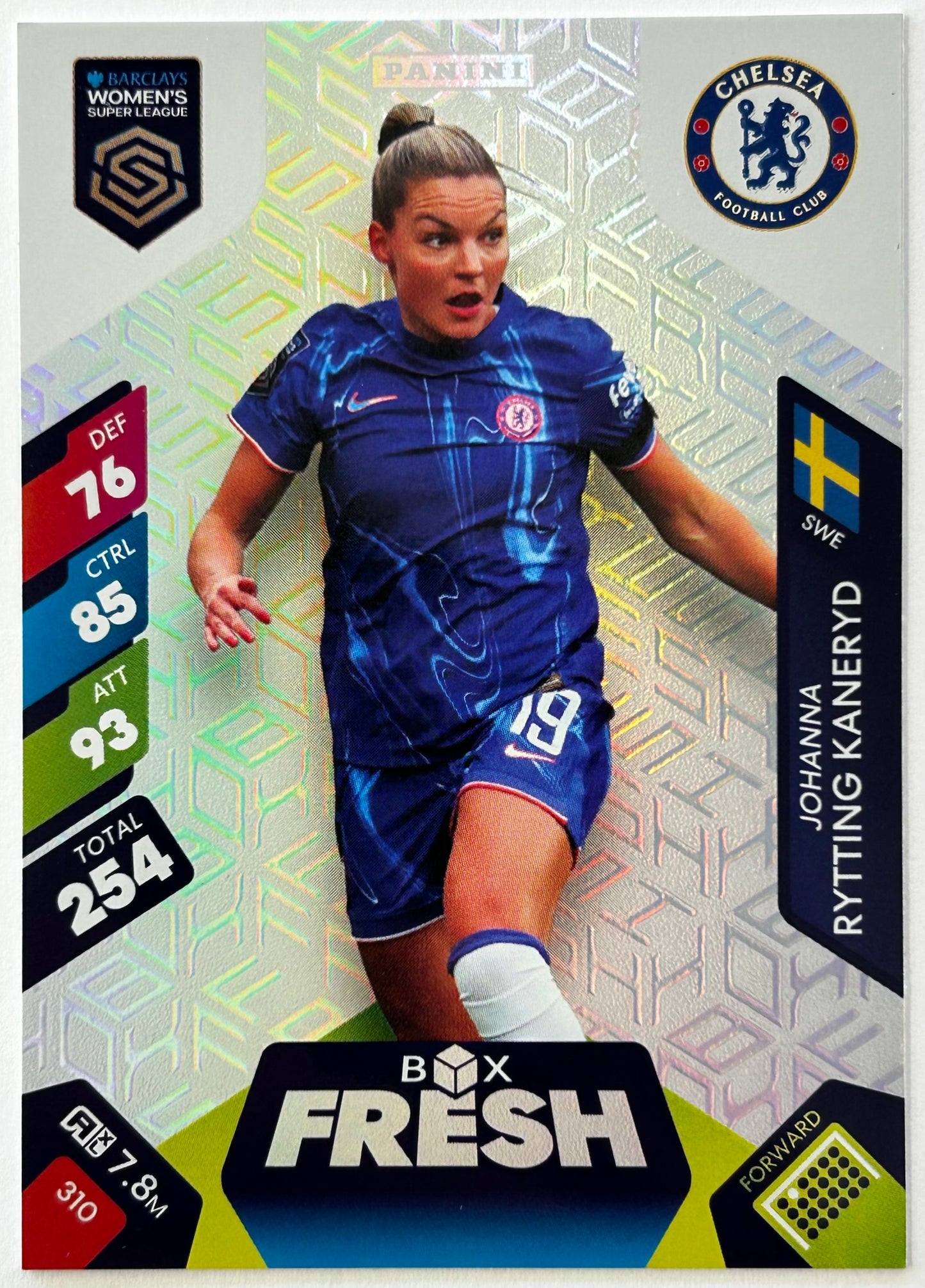 Panini Adrenalyn XL Barclays Women's Super League 2025 - Single BOX FRESH Cards (1:4 packets) #307 - #318