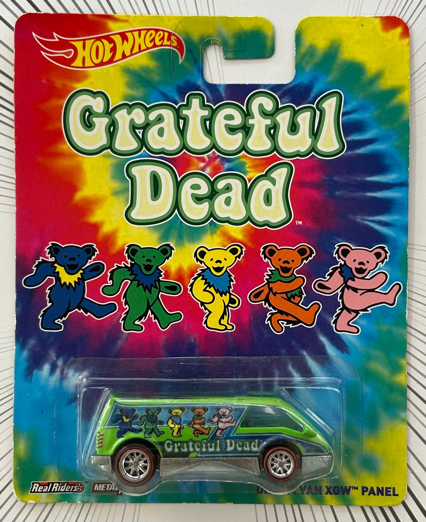 Mattel Hot Wheels Diecast 1:64 - Dream Van XGW Panel 6/6 Grateful Dead series