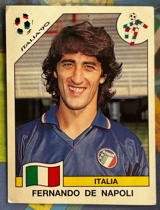 Panini FIFA World Cup Italia 90 Sticker - FERNANDO DI NAPOLI (ITALY) #50