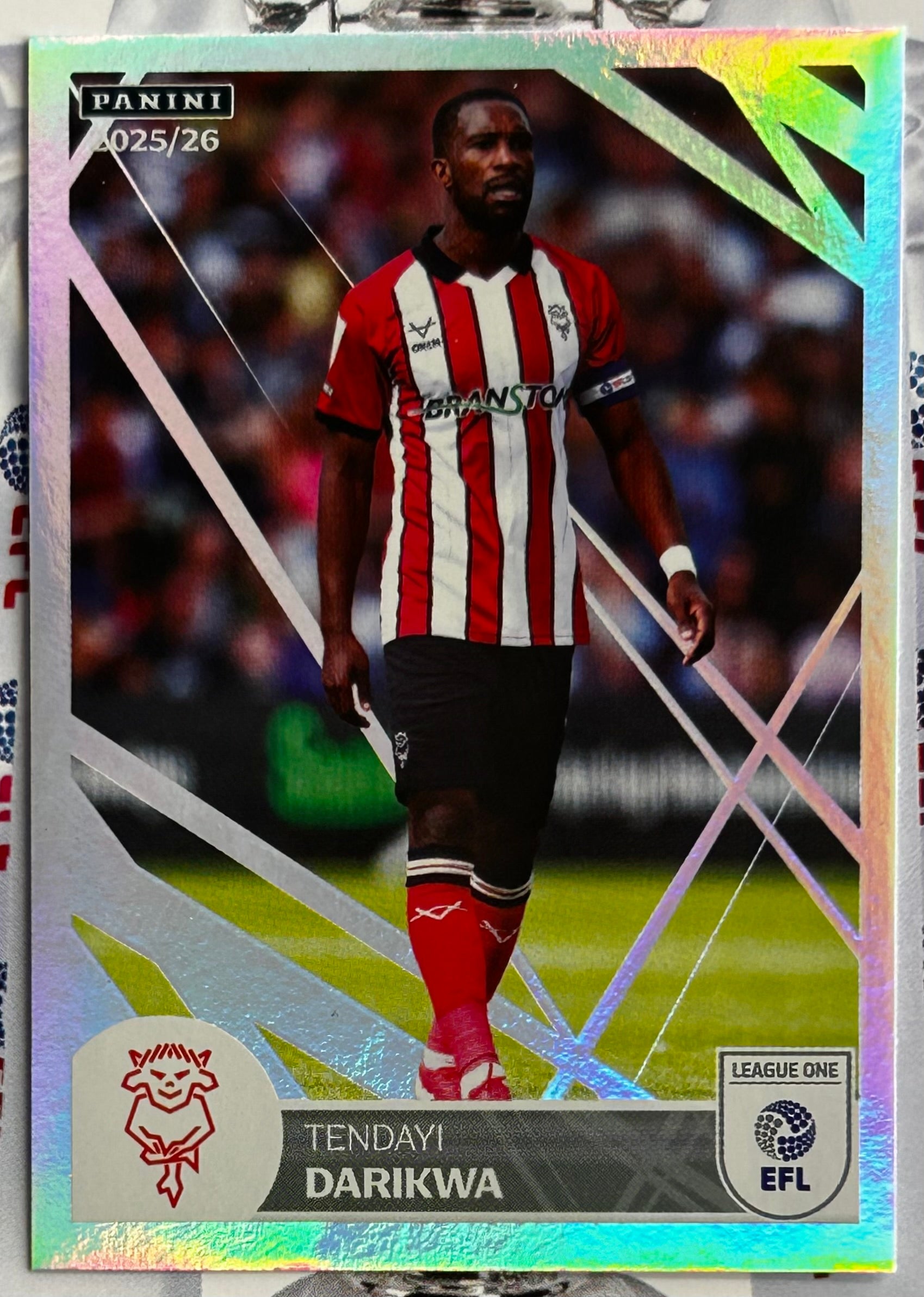 Panini EFL 2025-26 Sticker Collection - Single LEAGUE ONE Stickers (#5 ...