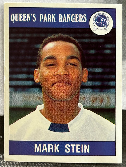 Panini Football 90 Sticker - MARK STEIN (QPR) #242