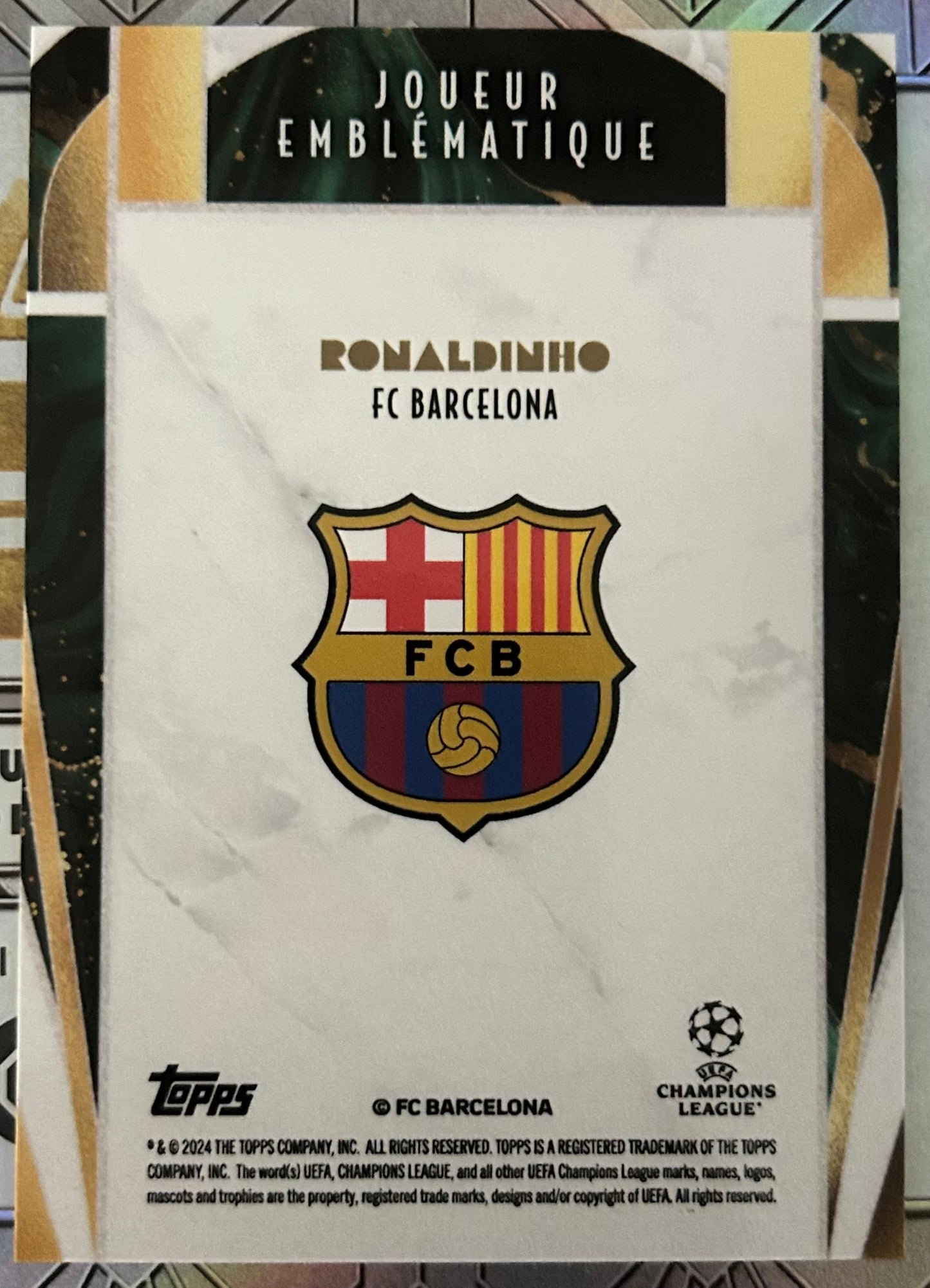 Topps UCC Deco 2024-25 - Single FC BARCELONA Cards (Base & Inserts)