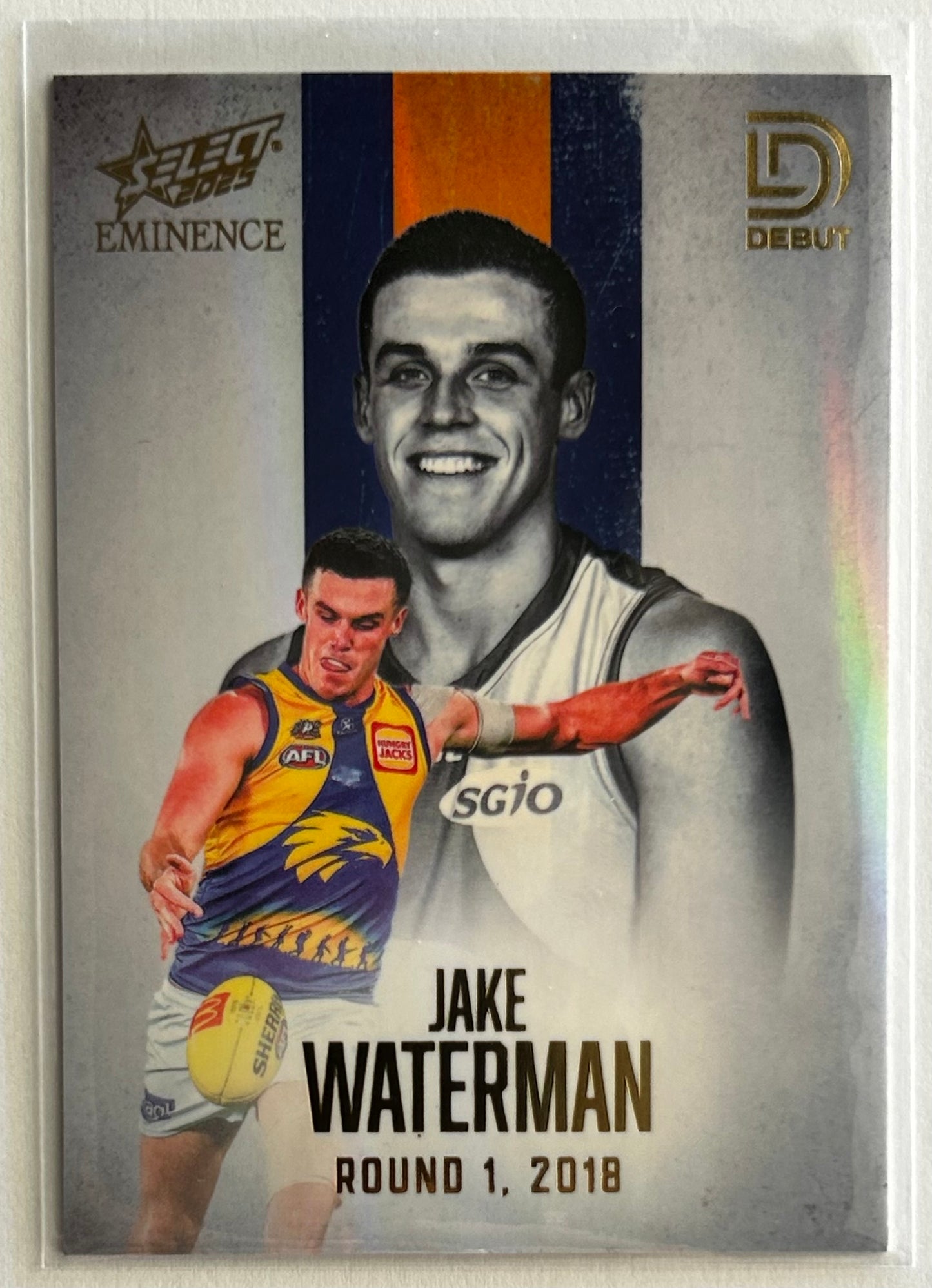 2025 AFL Select Eminence - JAKE WATERMAN (WEST COAST EAGLES) Debut /115 D83