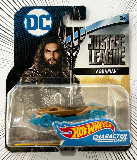 Mattel Hot Wheels Diecast Character Cars 1:64 - Aquaman DC Justice League