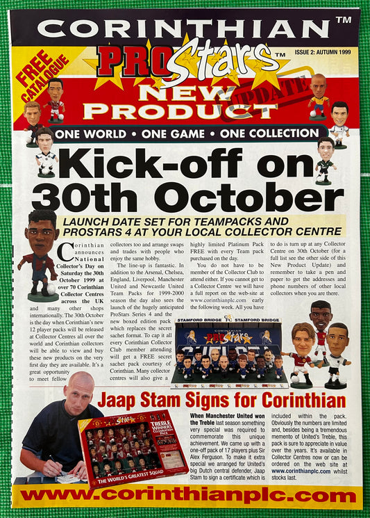 Corinthian ProStars New Product Update with Free Catalogue - Issue 2 Autumn 1999