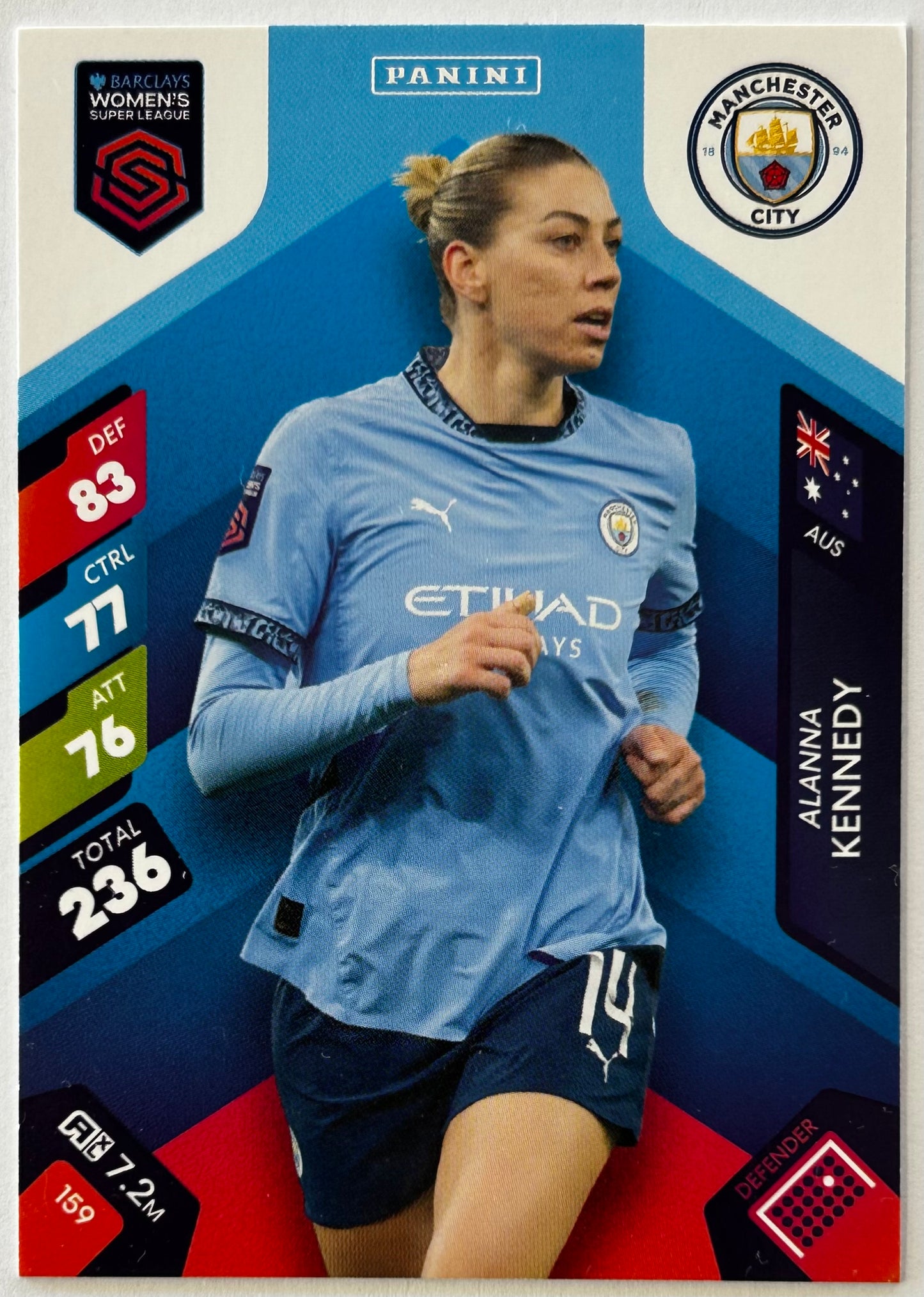 Panini Adrenalyn XL Barclays Women's Super League 2025 - Single MANCHESTER CITY Cards #154 - #171